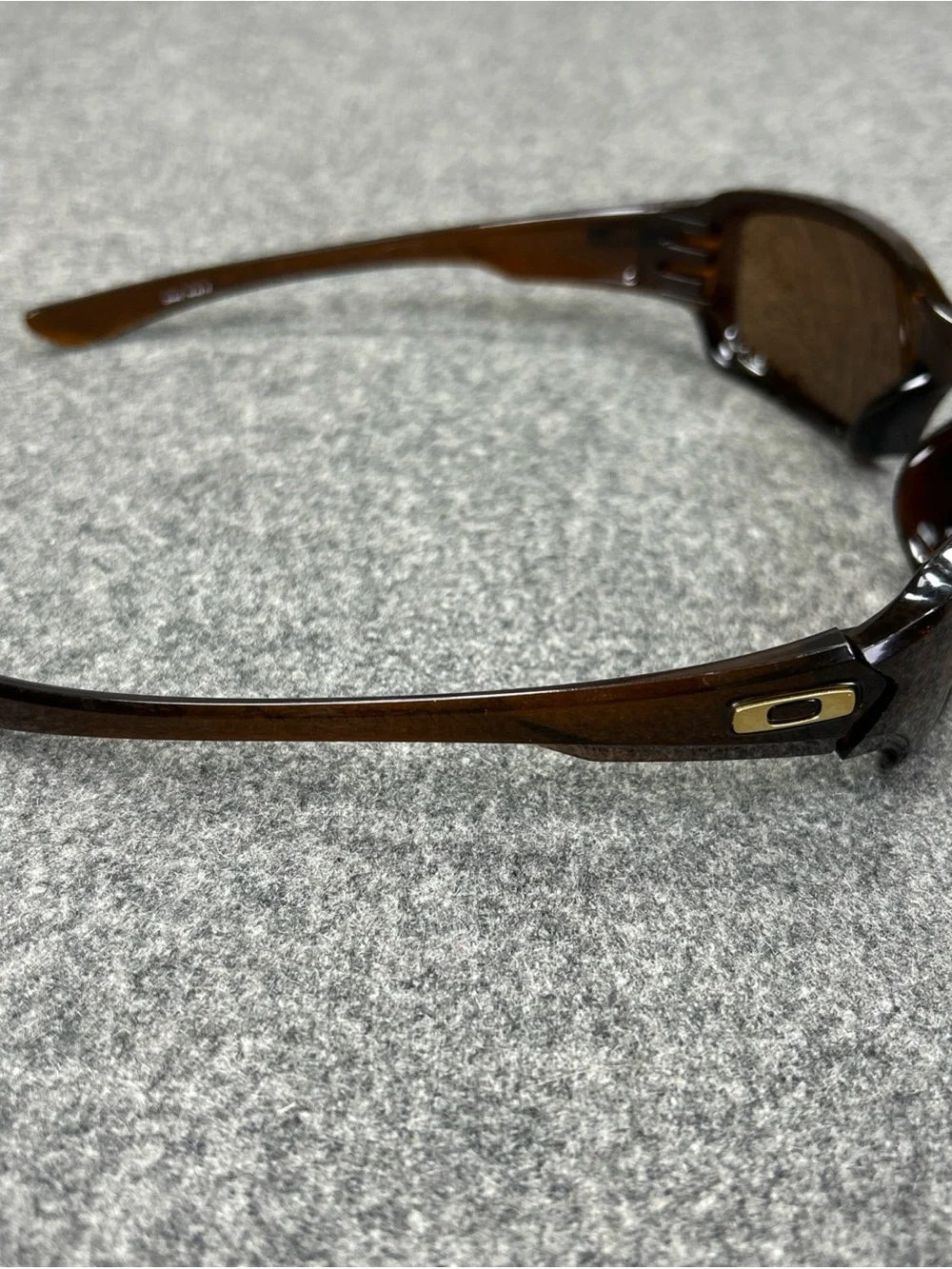 Oakley 4+1 2.0 03-442 Y2K Sunglasses Brown Tortoise Bronze Lenses USA Vintage